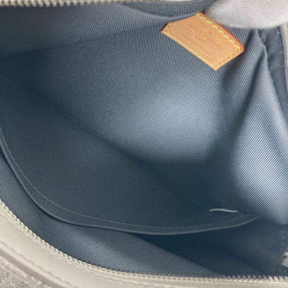 LOUIS VUITTON N50068 Damier Salt Trio Messenger Bag Crossbody Shoulder Bag gray - Picture 5 of 14